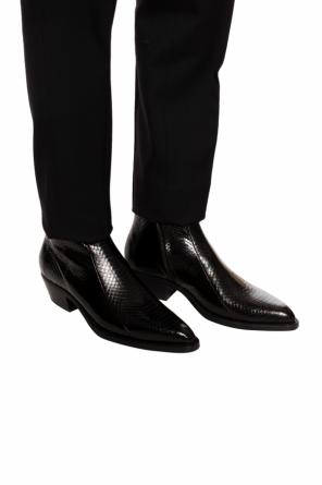 ‘dakota’ leather ankle boots, zdjęcie 2 ‘dakota’ leather ankle boots od Saint Laurent
